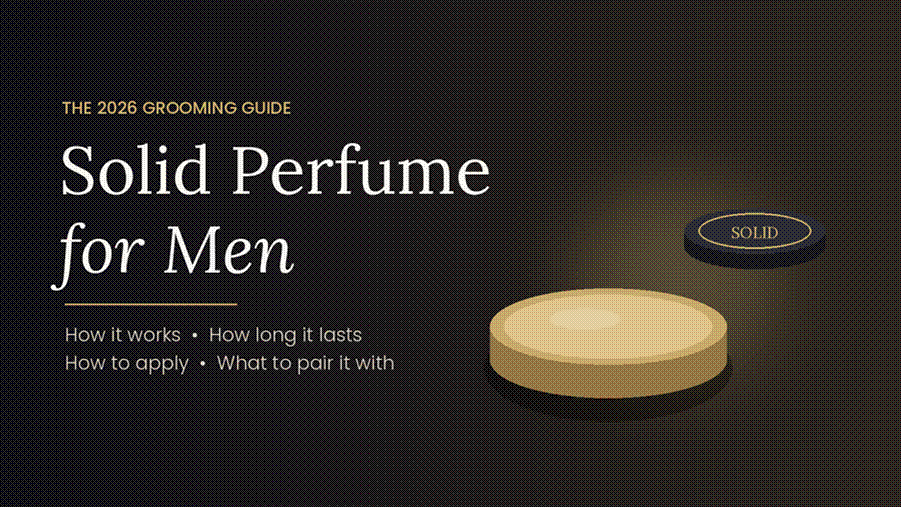 Solid Perfume for Men: The Complete Guide to How It Works, How to Use It and What to Pair It With